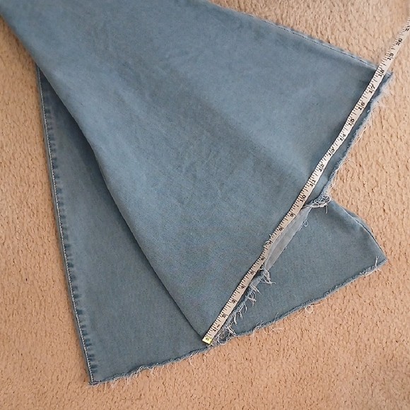 Free People Wide Flare Bell Bottoms - Picture 4 of 7